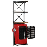 vidaXL Tractor Wine Cabinet 49x32x183 cm Solid Mango Wood | SKU: 247871 | Barcode: 8719883570822