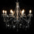 vidaXL Chandelier With Beads Silver 8 x E14 Bulbs | SKU: 281606 | Barcode: 8719883573298