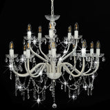 vidaXL Chandelier 2-layer White 15 x E14 Bulbs | SKU: 281612 | Barcode: 8719883573359