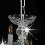 vidaXL Chandelier 2-layer White 15 x E14 Bulbs | SKU: 281612 | Barcode: 8719883573359