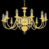 vidaXL Chandelier Golden 12 x E14 Bulbs | SKU: 281623 | Barcode: 8719883573465