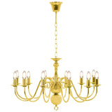 vidaXL Chandelier Golden 12 x E14 Bulbs | SKU: 281623 | Barcode: 8719883573465