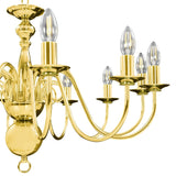 vidaXL Chandelier Golden 12 x E14 Bulbs | SKU: 281623 | Barcode: 8719883573465