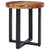 vidaXL Coffee Table 40x45 cm Solid Teak Wood and Polyresin | SKU: 281652 | Barcode: 8719883581538