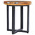 vidaXL Coffee Table 40x45 cm Solid Teak Wood and Polyresin | SKU: 281652 | Barcode: 8719883581538
