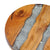 vidaXL Coffee Table 40x45 cm Solid Teak Wood and Polyresin | SKU: 281652 | Barcode: 8719883581538