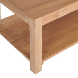 vidaXL Coffee Table 100x50x40 cm Solid Teak Wood | SKU: 282849 | Barcode: 8719883581606