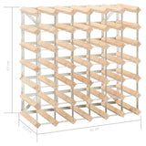 vidaXL Wine Rack For 42 Bottles Solid Pinewood | SKU: 282470 | Barcode: 8719883589282