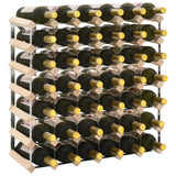 vidaXL Wine Rack For 42 Bottles Solid Pinewood | SKU: 282470 | Barcode: 8719883589282