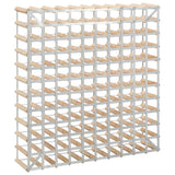 vidaXL Wine Rack For 120 Bottles Solid Pinewood | SKU: 282472 | Barcode: 8719883589305