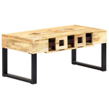 vidaXL Coffee Table Cassette Style 100x52x45 cm Solid Mango Wood | SKU: 282764 | Barcode: 8719883609843