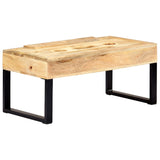 vidaXL Coffee Table Cassette Style 100x52x45 cm Solid Mango Wood | SKU: 282764 | Barcode: 8719883609843