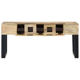 vidaXL Coffee Table Cassette Style 100x52x45 cm Solid Mango Wood | SKU: 282764 | Barcode: 8719883609843