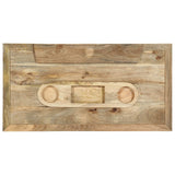 vidaXL Coffee Table Cassette Style 100x52x45 cm Solid Mango Wood | SKU: 282764 | Barcode: 8719883609843