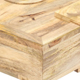 vidaXL Coffee Table Cassette Style 100x52x45 cm Solid Mango Wood | SKU: 282764 | Barcode: 8719883609843