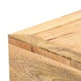 vidaXL Coffee Table Cassette Style 100x52x45 cm Solid Mango Wood | SKU: 282764 | Barcode: 8719883609843