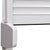 vidaXL Roller Shutter Aluminium 70x100 cm White | SKU: 144964 | Barcode: 8719883665696
