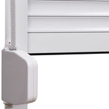 vidaXL Roller Shutter Aluminium 70x100 cm White | SKU: 144964 | Barcode: 8719883665696