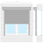 vidaXL Roller Shutter Aluminium 100x100 cm White | SKU: 144966 | Barcode: 8719883665719