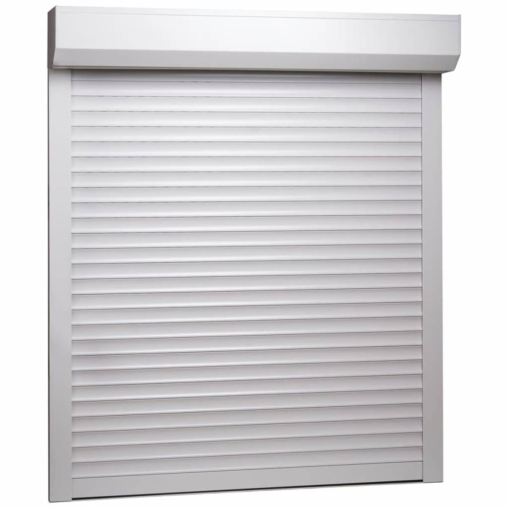 vidaXL Roller Shutter Aluminium 100x120 cm White | SKU: 144967 | Barcode: 8719883665726
