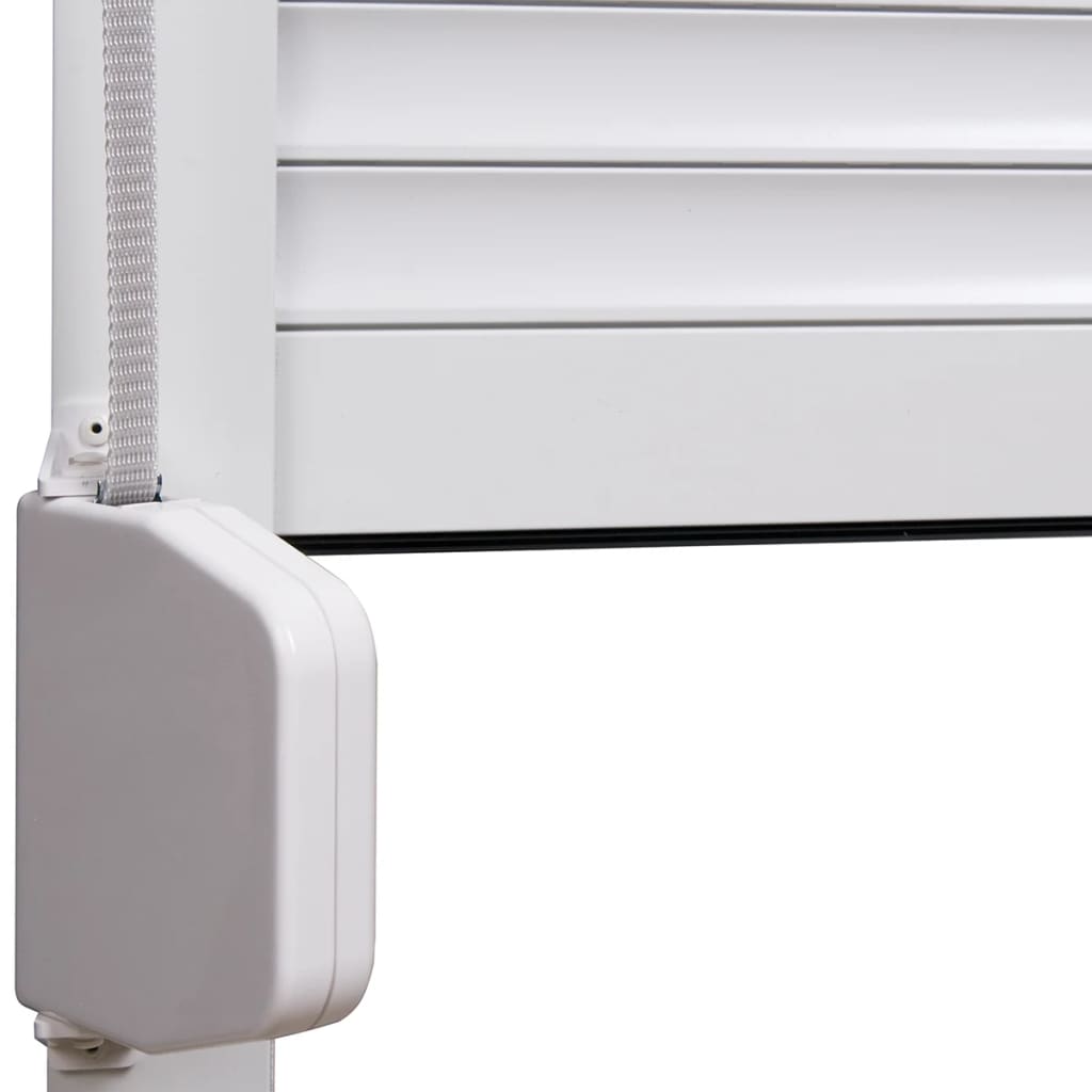 vidaXL Roller Shutter Aluminium 100x120 cm White | SKU: 144967 | Barcode: 8719883665726