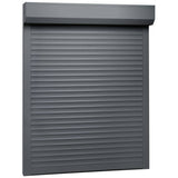 vidaXL Roller Shutter Aluminium 100x130 cm Anthracite | SKU: 144980 | Barcode: 8719883665856