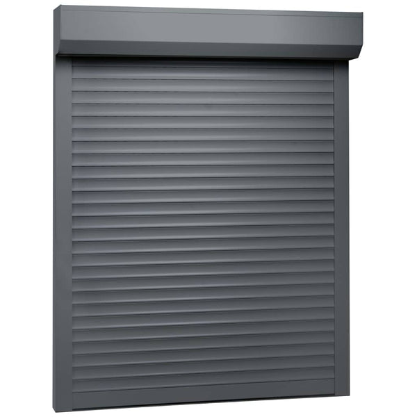 vidaXL Roller Shutter Aluminium 100x130 cm Anthracite | SKU: 144980 | Barcode: 8719883665856