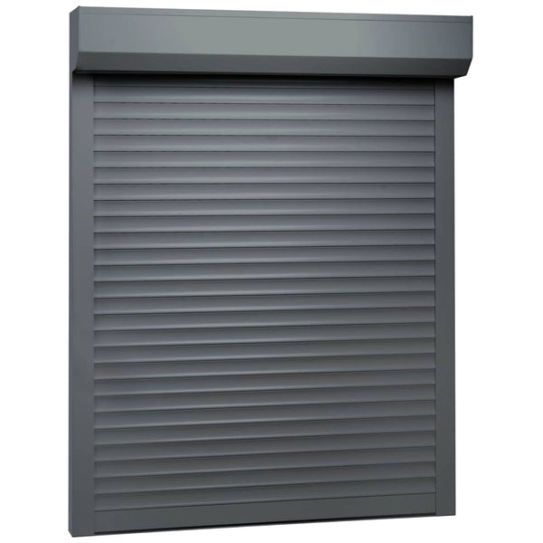 vidaXL Roller Shutter Aluminium 110x130 cm Anthracite | SKU: 144982 | Barcode: 8719883665870
