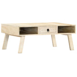 vidaXL Coffee Table 100x60x40 cm Solid Mango Wood | SKU: 282868 | Barcode: 8719883671543