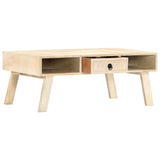 vidaXL Coffee Table 100x60x40 cm Solid Mango Wood | SKU: 282868 | Barcode: 8719883671543