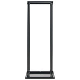 VidaXL Black Steel Firewood Rack With Base, 37x37x113cm | SKU: 284702 | UPC: 8719883683058