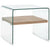 vidaXL Coffee Table Clear 50x50x45 cm Tempered Glass | SKU: 284742 | Barcode: 8719883714226