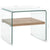vidaXL Coffee Table Clear 50x50x45 cm Tempered Glass | SKU: 284742 | Barcode: 8719883714226
