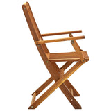 vidaXL Folding Outdoor Chairs 2 pcs Solid Acacia Wood - Brown | SKU: 46337 | Barcode: 8719883722160