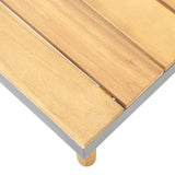 vidaXL Garden Coffee Table 60x60x31.5 cm Solid Acacia Wood | SKU: 46469 | Barcode: 8719883732145