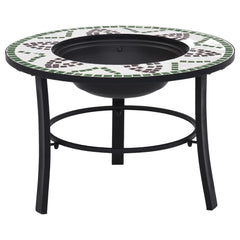 VidaXL Green Mosaic Firepit | SKU: 46722 | UPC: 8719883733722