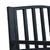 vidaXL Garden Bench 125cm Black Steel N1 | SKU: 47941 | Barcode: 8719883745961