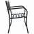 vidaXL Garden Bench 125cm Black Steel N2 | SKU: 47942 | Barcode: 8719883745978