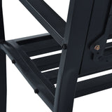 vidaXL Garden Bench 125cm Black Steel N3 | SKU: 47943 | Barcode: 8719883745985