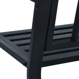 vidaXL Garden Bench 125cm Black Steel N4 | SKU: 47945 | Barcode: 8719883746005
