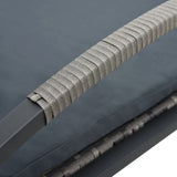vidaXL Sun Loungers With Table Poly Rattan Anthracite | SKU: 47750 | Barcode: 8719883746098