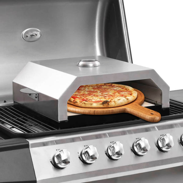VidaXL Pizza Oven With Ceramic Stone For Gas Charcoal BBQ | SKU: 47395 | UPC: 8719883751474 | Weight: 6.62kg