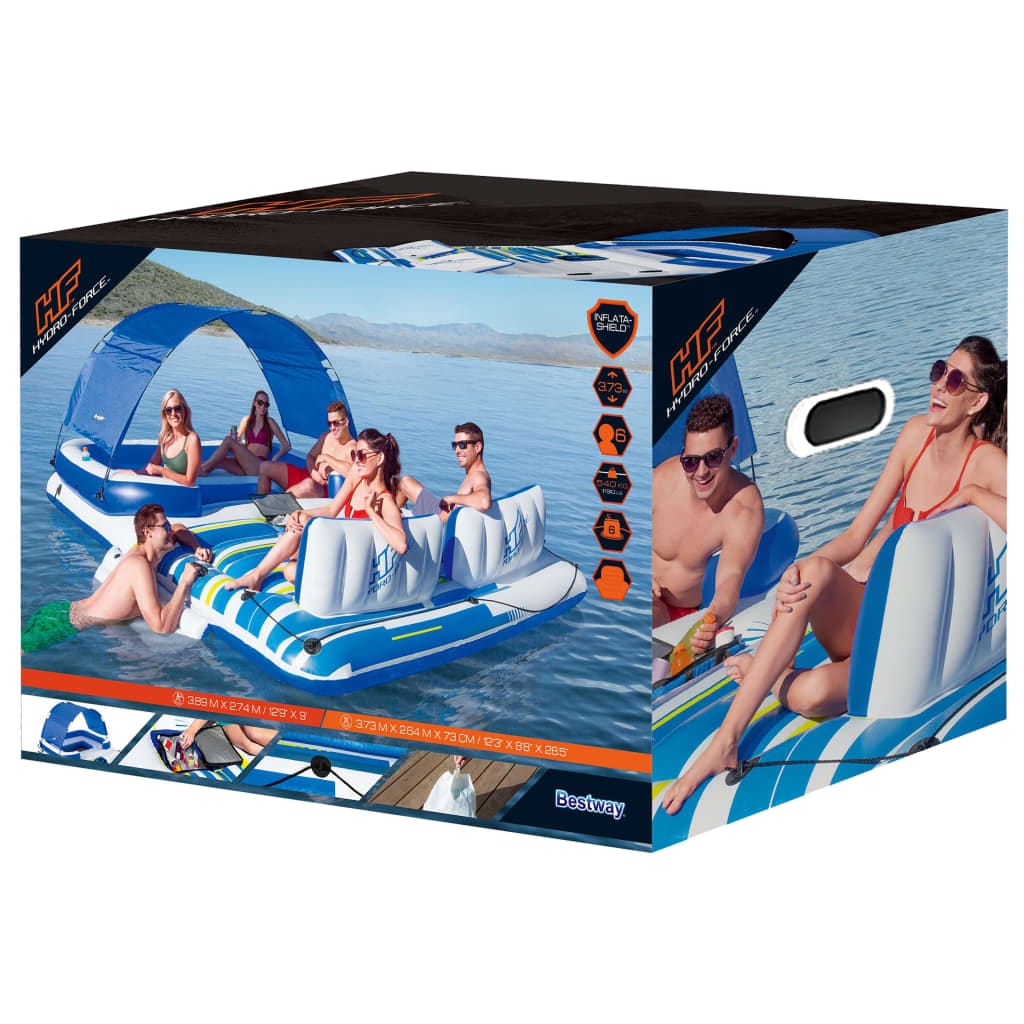 Bestway Tropical Breeze Floating Island 389x274 cm 43105 | SKU: 92110 | Barcode: 8719883755922