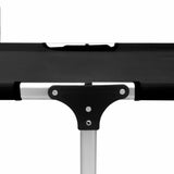 vidaXL Extra High Folding Senior Sunbed Black Aluminium | SKU: 47913 | Barcode: 8719883760025