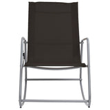 vidaXL Garden Swing Chair Black 95x54x85 cm Textilene | SKU: 47928 | Barcode: 8719883760179