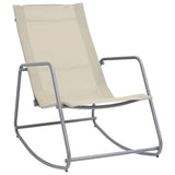 vidaXL Garden Swing Chair Cream 95x54x85 cm Textilene | SKU: 47929 | Barcode: 8719883760186