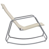 vidaXL Garden Swing Chair Cream 95x54x85 cm Textilene | SKU: 47929 | Barcode: 8719883760186