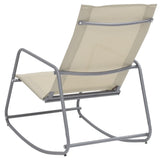 vidaXL Garden Swing Chair Cream 95x54x85 cm Textilene | SKU: 47929 | Barcode: 8719883760186