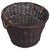 VidaXL Dark Brown Willow 3 Piece Stackable Firewood Basket Set | SKU: 286986 | UPC: 8719883765334