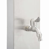 vidaXL Garden Shower Faucet 110 cm Stainless Steel | SKU: 48206 | Barcode: 8719883783413